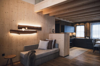 Vacanza al Kessler’s Mountain Lodge, interni chalet