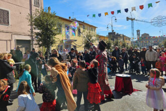 Carnevale di Ronciglione, bolle di sapone