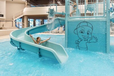 Terme Tuhelj Hotel Well in Croazia per famiglie, scivolo interno