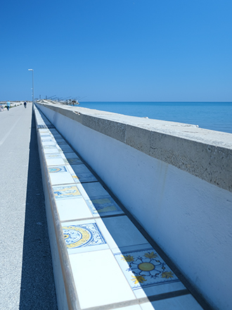 Maioliche banchina porto Giulianova