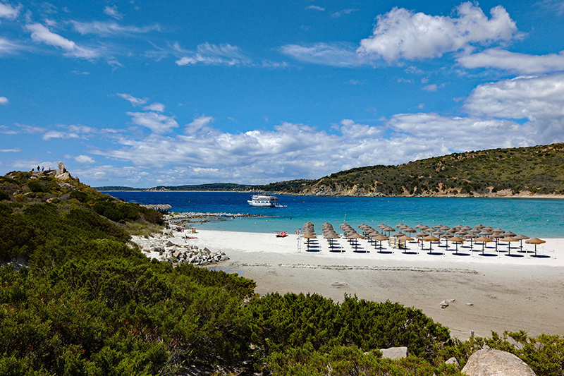 Spiagge in Sardegna per bambini, Villasimius