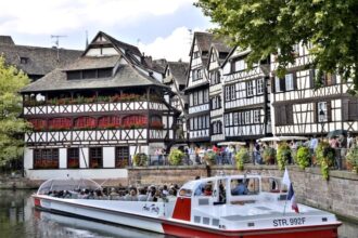 Strasburgo con bambini: bateau mouche