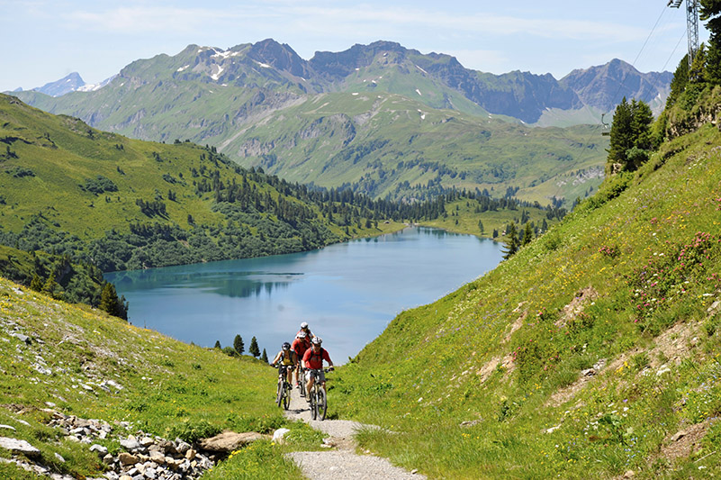 Titlis in bici