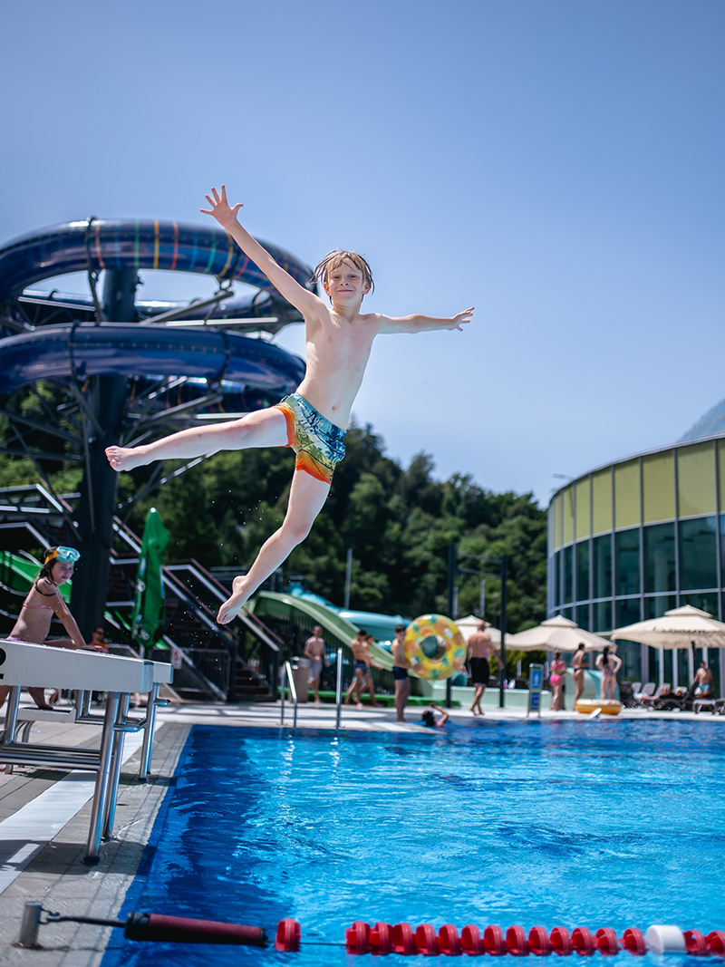 Piscine esterne © Thermana Park Laško