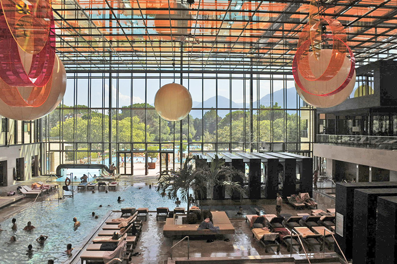 Terme di Merano con bambini, interni