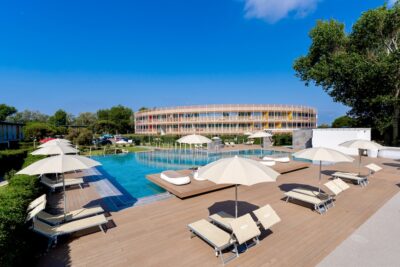 Family Hotel Capo Nord sull'Isola di Albarella per famiglie, piscina