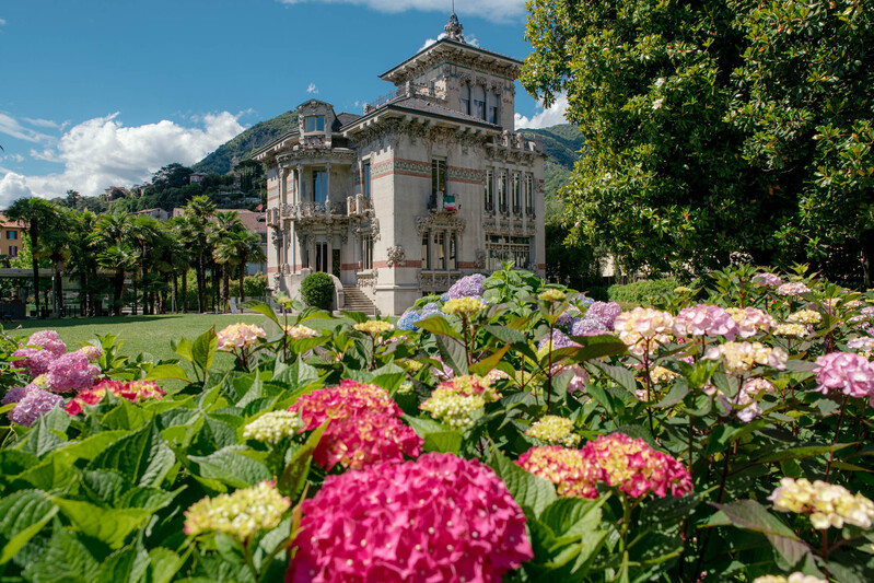 I luoghi Parolario Junior sul Lago di Como: Villa Bernasconi © Andrea Butti