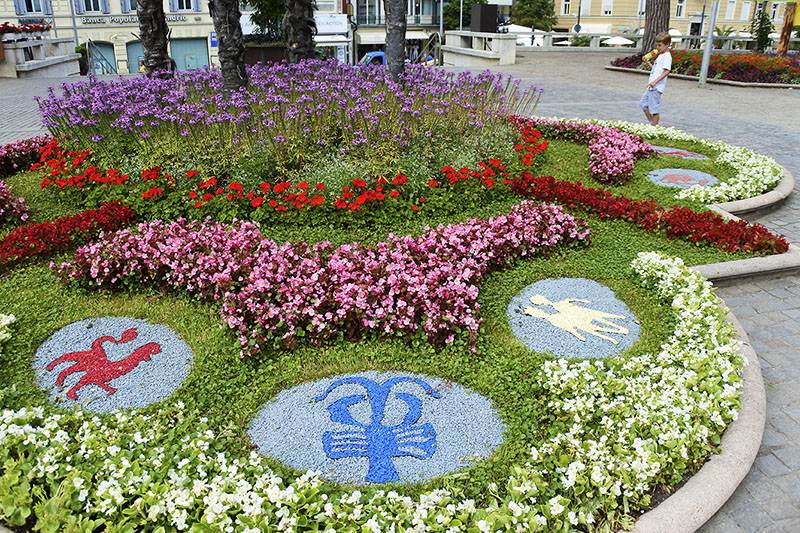 Aiuole a Merano