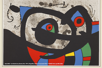 Lezard - Successiò Miro / ADAGP, Paris by SIAE 2025