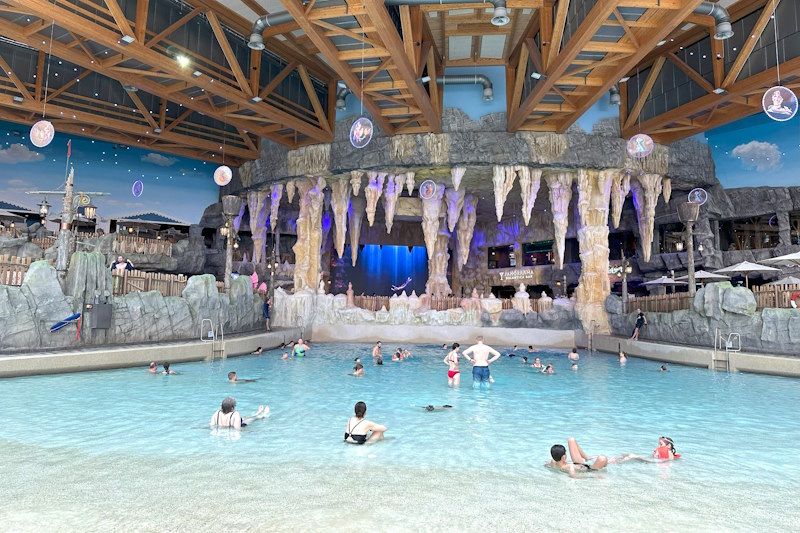 Piscina con le onde a Rulantica