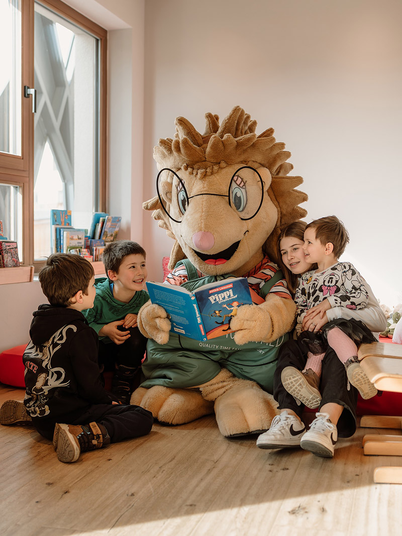 Das Mühlwald Quality Time Family Resort, i bimbi con Milli