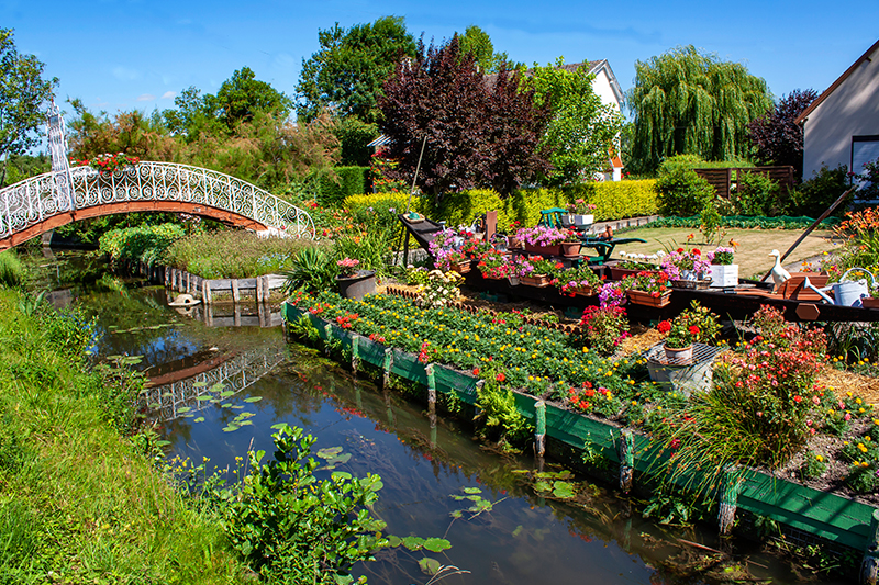 Gli Hortillonnages, i giardini galleggianti di Amiens