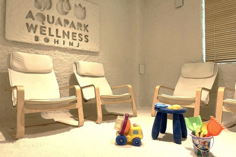 Bohinj Eco Hotel, la stanza del sale