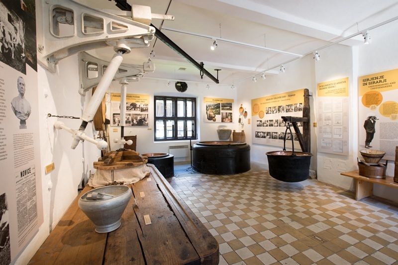 Lago di Bohinj, il museo del formaggio