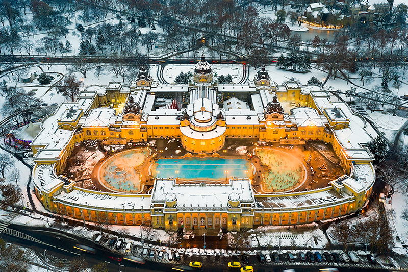 Terme Szechenyi a Budapest © Visit Hungary