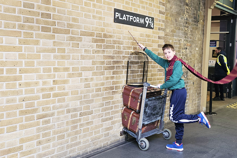 Percorso a tema Harry Potter a Londra, King's Cross stazione