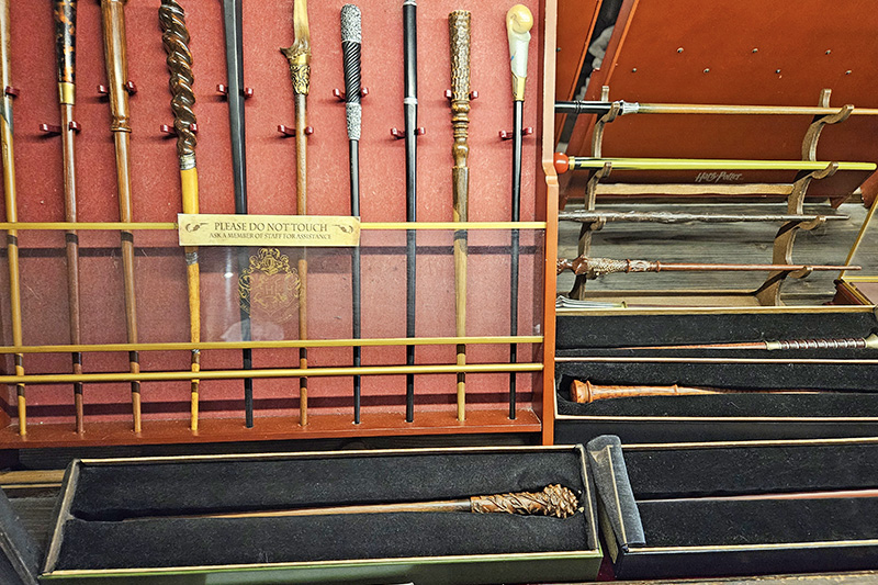 Percorso a tema Harry Potter a Londra, negozio di magia House of Spells
