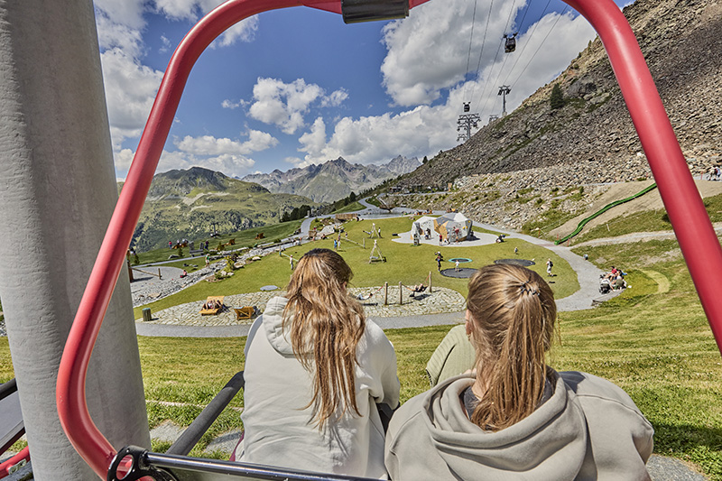 Parco giochi in quota con le funivie, Vider Truja Ischgl