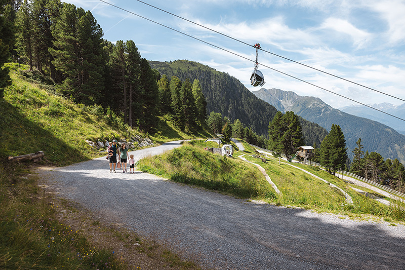 Parco giochi in quota in Tirolo, Valle Pitzal