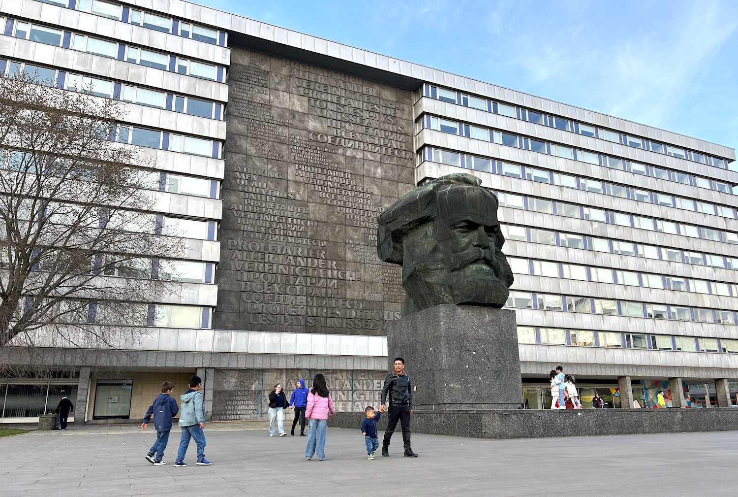 Chemnitz con i bambini