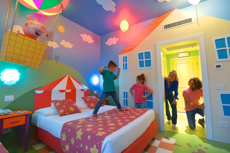 Camera a tema Peppa Pig al Gardaland Hotel (VR)