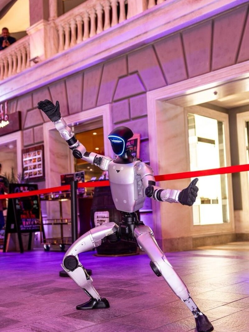 Robot su MSC Bellissima