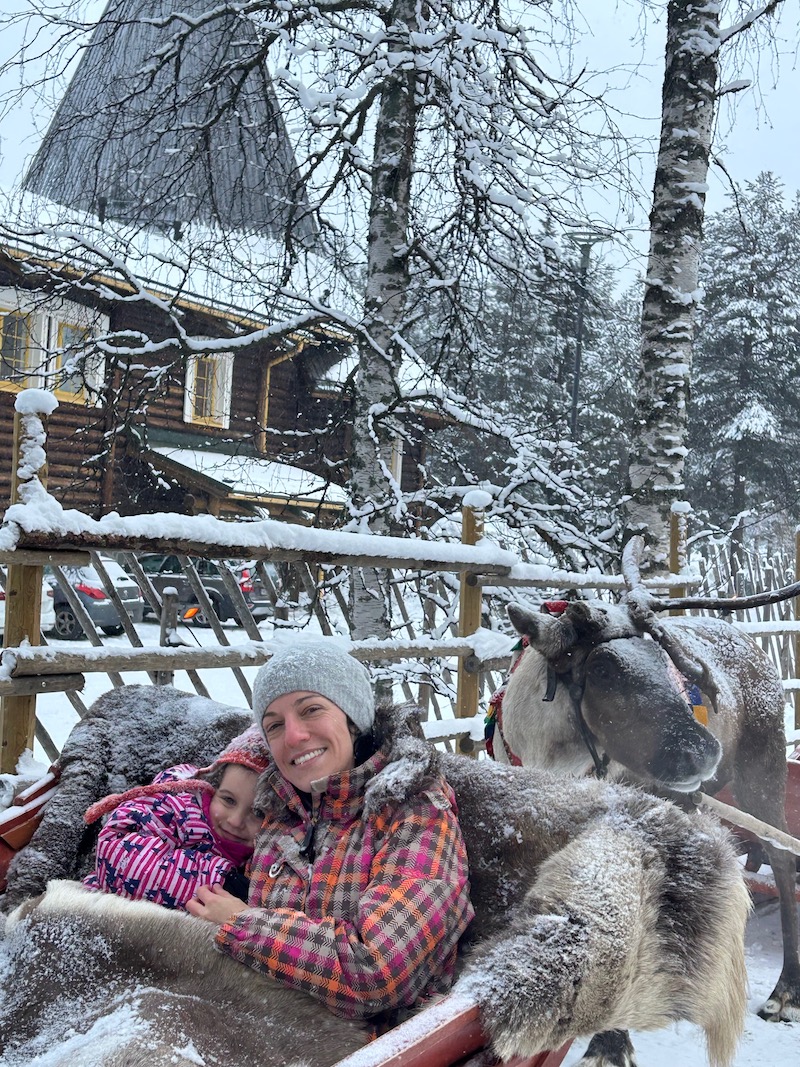 Rovaniemi_slitta_renna_VillaggioBabboNatale_phGrottoM
