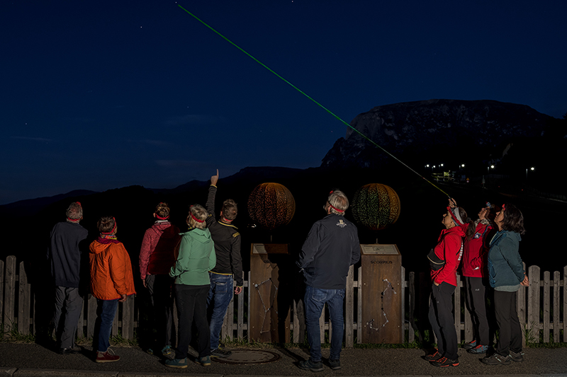 Escursione notturna all'Astrovillaggio