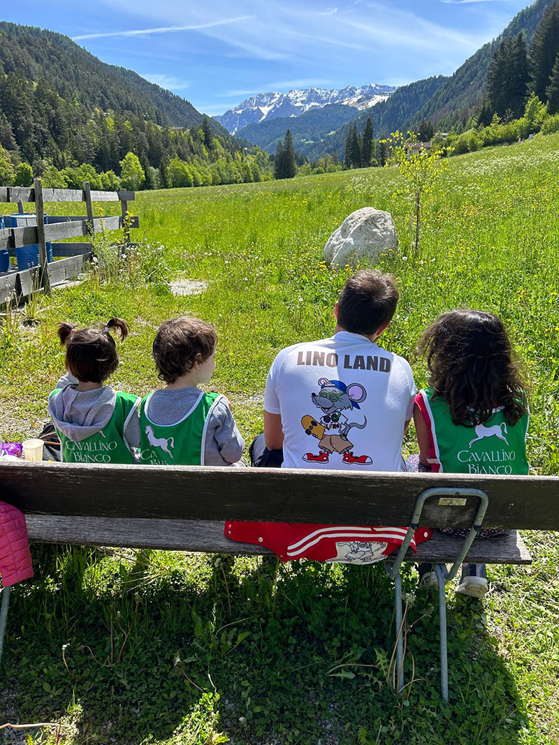 Gite con gli animatori del Baby Lino in Val Gardena