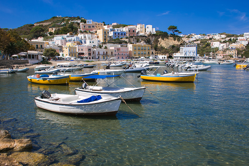 Scorcio dell'Isola di Ponza