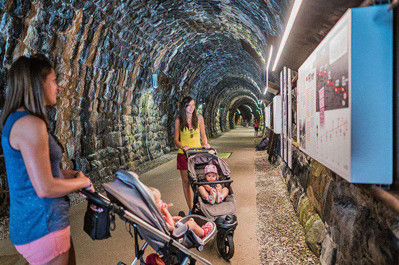 Sentiero del trenino per famiglie in Val Gardena