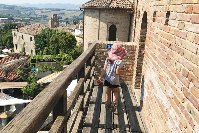 Castello di Gradara, idee per gite da Rimini con bambini