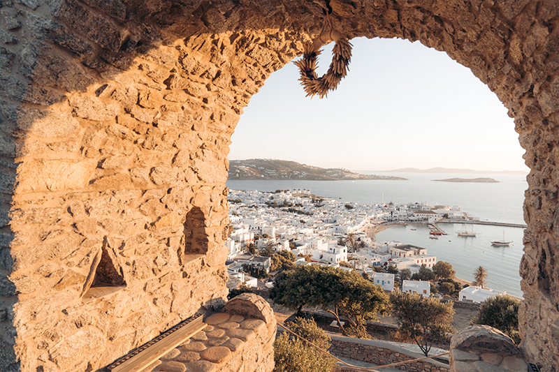 La Chora, il centro storico di Mykonos