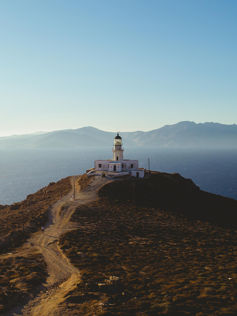 Il Faro di Armenistis a Mykonos
