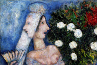 Marc Chagall: La sposa dai due volti, 1927. Collezione privata © Chagall, ® by SIAE 2025