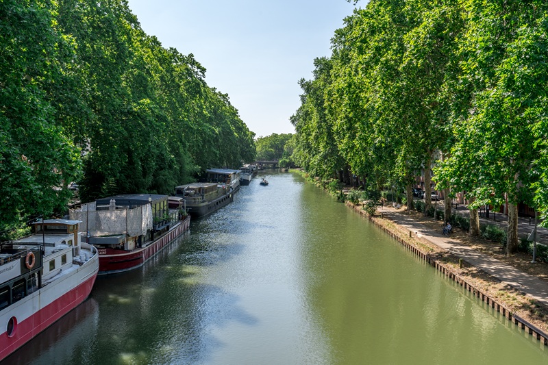 Tolosa, le rive del Canal du Midi, Patrimonio dell’Umanità UNESCO