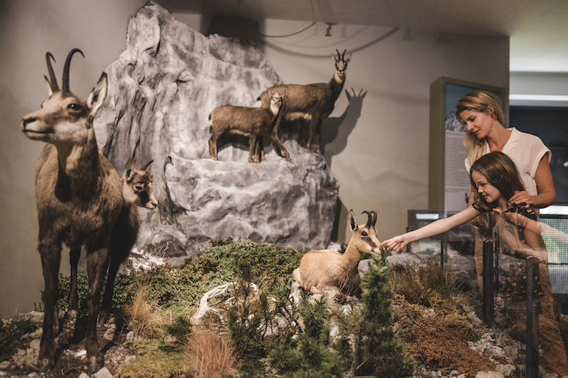 Centro visite naturatrafoi nel villaggio di Trafoi