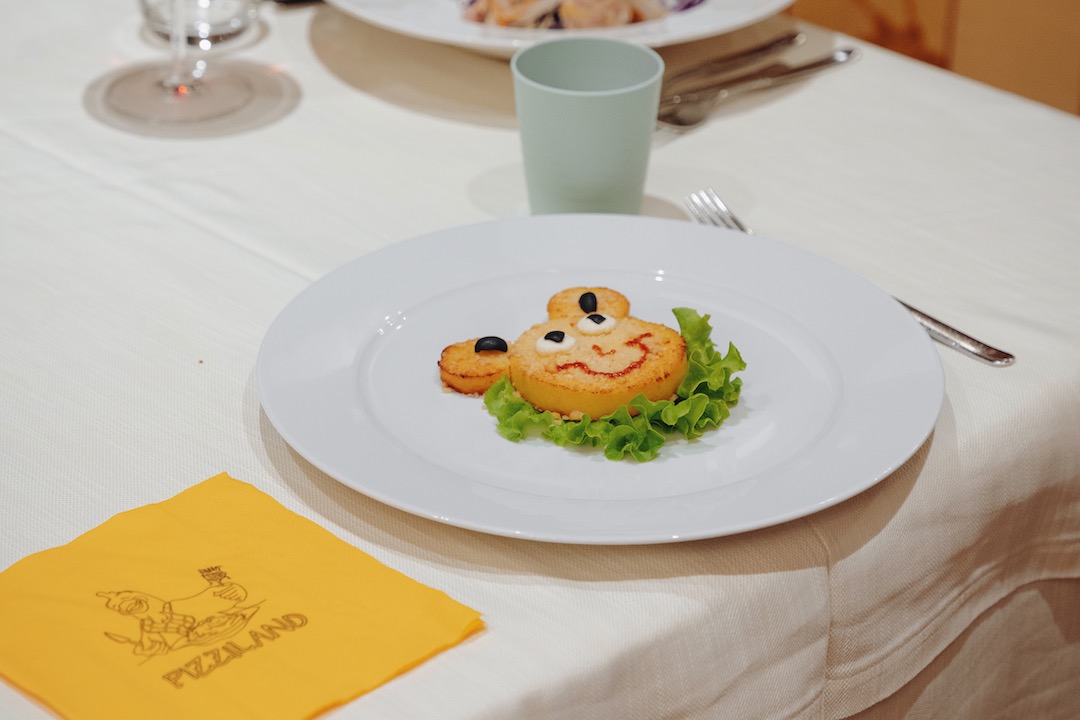 Grand Hotel Piz Galin family Hotel ad Andalo per bambini, ristorante piatti per bambini