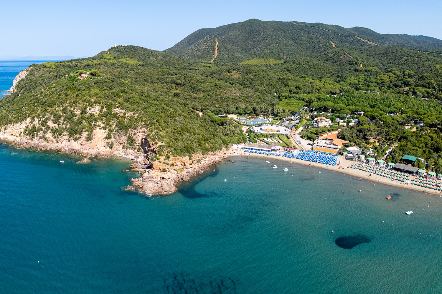 Panoramica Club del Sole Stella del mare a Castiglione della Pescaia