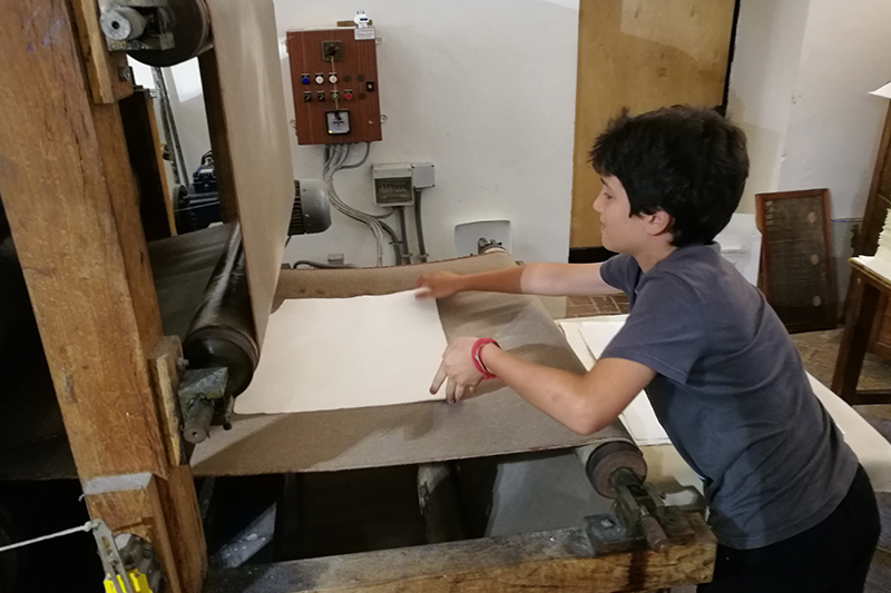 Fabriano con bambini