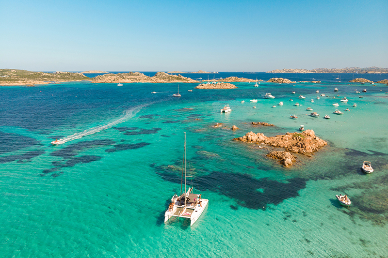 Catamarani a La Maddalena