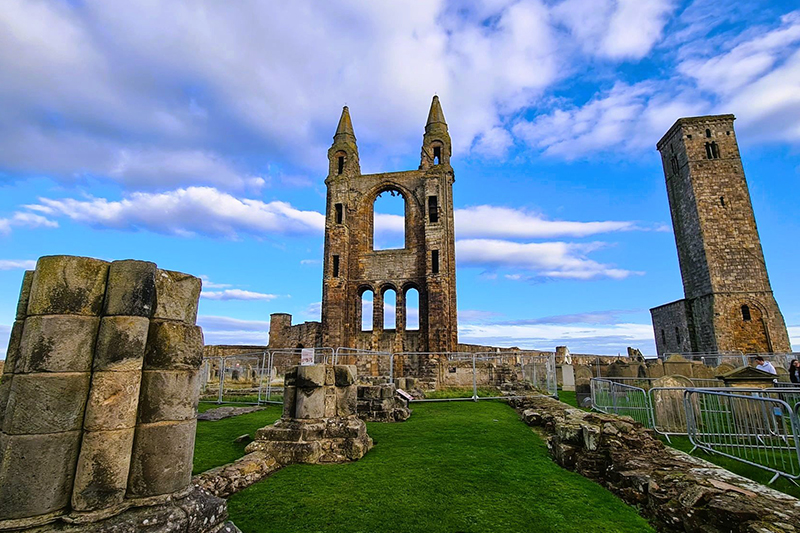 L'Abbazia di St. Andrews in Scozia