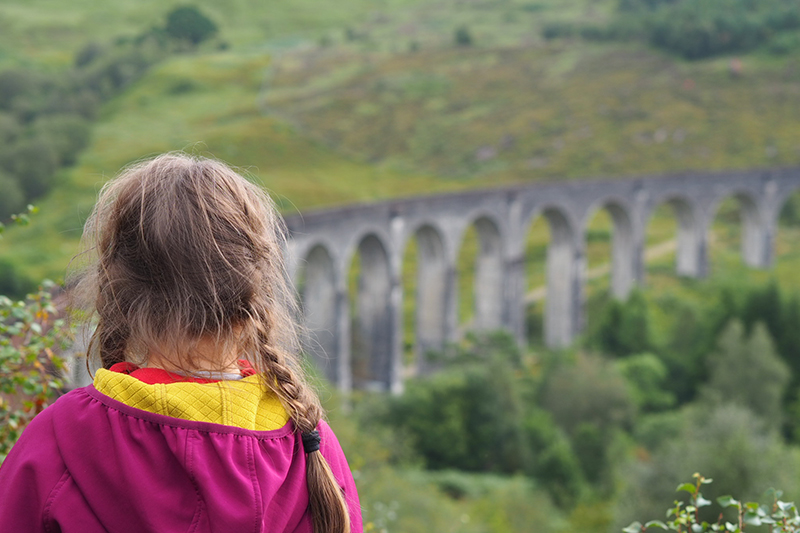 Vista sul Viadotto di Glenfinnan © L. Dorinzi