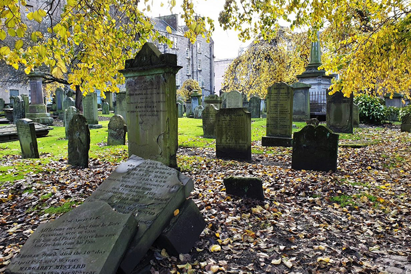 Howff a Dundee: il cimitero più antico di Scozia © G. Malfiori