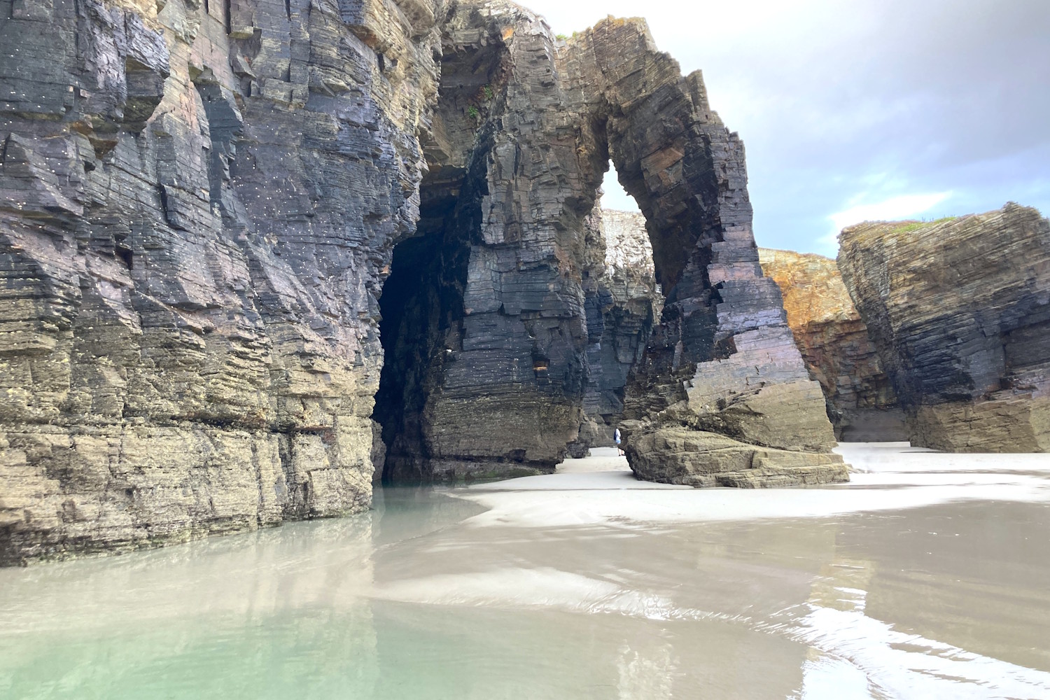 La spiaggia delle cattedrali