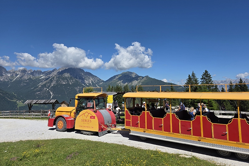 Trenino al Serlespark di Mieders, Stubai