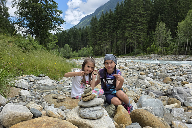 WildeWasser Weg con i bambini nello Stubai