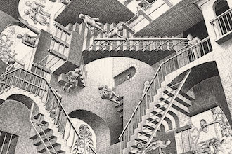 Maurits Cornelis Escher Relatività