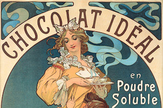Alphonse Mucha, Chocolat Idéal