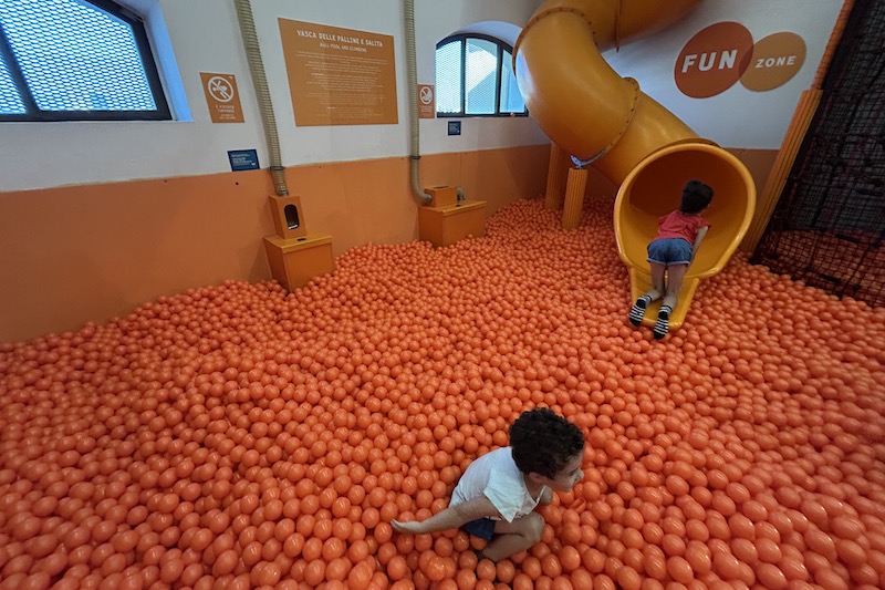 Fun zone al Children's Museum Verona